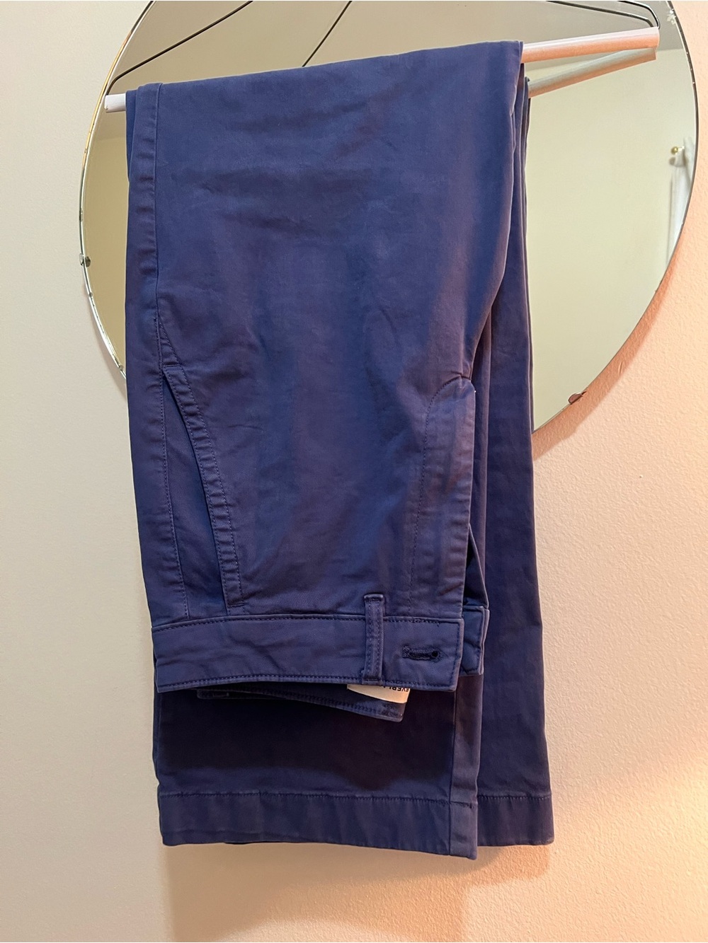 Everlane Blue Casual 100% cotton Trousers size 2